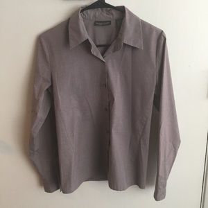 Purple Banana Republic Dress Shirt